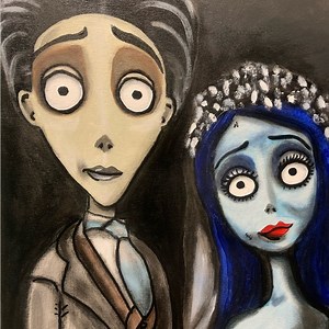 Corpse Bride painting