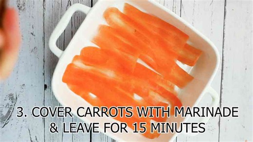 Air fryer carrot bacon