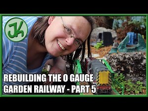Laying Track At Last? Rebuilding the O Gauge Garden Railway - Part 5