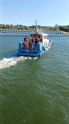 Viking cruise ship runs aground in Danube amid low water levels