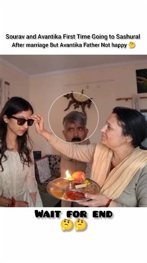 Avantika Father is not Happy 🤔 #souravjoshivlogs #souravjoshifunny #shorts ‪@souravjvlogs‬
