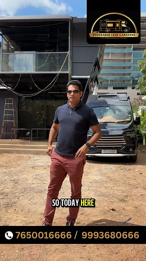 A site office… but make it mobile! Founder Mr. Kalyan Reddy gives a quick walkthrough of our fully customizable caravan designed for on-site operations. Built for comfort. Designed for productivity. Perfect for construction sites, remote locations, field teams, and more. Upgrade the way you work — only at Hyderabad Luxe Caravans. 📞 91 90301 56676 🌐 www.hyderabadluxecaravans.com #CaravanManufacturing #MobileOffice #HLCaravans | MKR Hyderabad Luxe Caravans