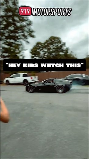 Corvette Z06 Burnout