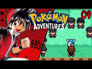 Pokemon Adventures Red Chapter Part 9 - TEAM ROCKET OUTFIT! Rom hack Gameplay Walkthrough
