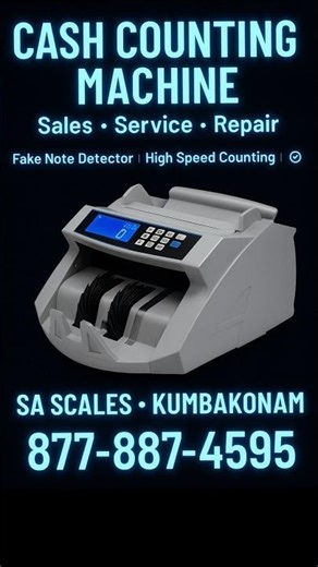 This Machine Will Change Your Business! #sascales #cashcountingmachine #shortvideo