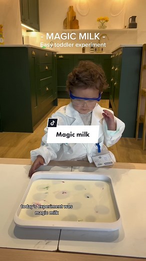 Magic Milk Experiment: Fun Toddler Science Activity