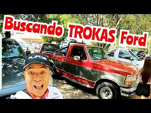 Looking for classic Ford F150 trucks at a used car market?