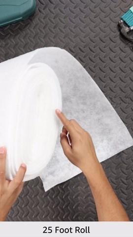 AC Safe AC-302/25R Economy Plus Air Conditioner Filter 25 Foot Roll