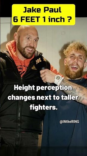 How tall is Jake?Jake Paul Height & weight #jakepaul #boxing