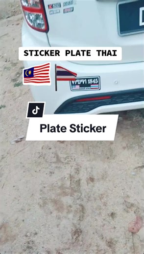 Customize Your Ride with Thai Sticker Plates