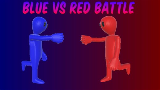 Blue vs Red Battle by OoblueGames