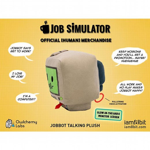 ジョブシュミレーター/Job Simulator JobBot Plush