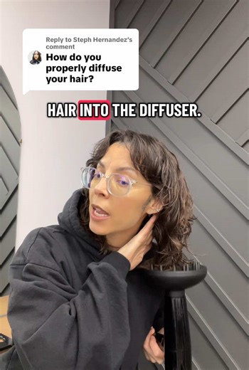 Replying to @Steph Hernandez 😘🫶 | How To Diffuse Your Hair