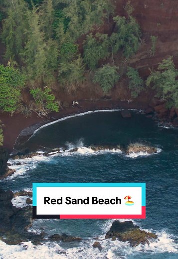 Explore Red Sand Beach in Hana, Maui