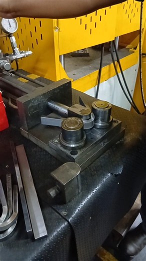 HOW TO FOLD TIG WELDED STEEL SPECIMEN ON HYDRAULIC PRESSING MACHINE AS PER ASME & ISO IN LABORATORY