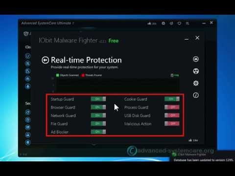 IObit Advanced SystemCare Free/Pro/Ultimate 7 - IObit Malware Fighter