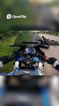 Motorcycle Thrill: Speeding Down the Open Road