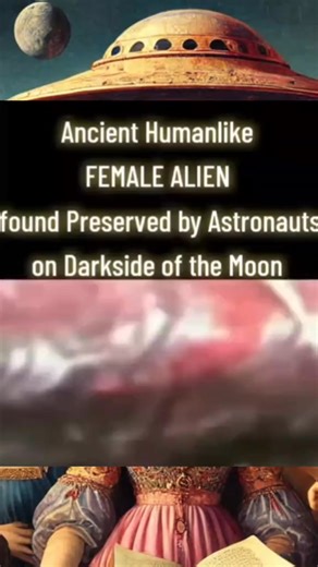"The Dark Side Discovery: Alien Princess Found" 🚀🌑 Unearth the astonishing story of a secret lunar mission that allegedly discovered a mile-long spaceship on the dark side of the Moon. Within its mysterious chambers, astronauts found the preserved remains of an otherworldly woman, dubbed the "Black Mona Lisa." Is this the hidden truth behind space exploration, or an elaborate cover-up? Dive into the captivating details, evidence, and speculation surrounding this extraordinary event. 👽🌕 #Dark
