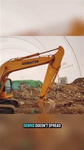 Why China is Covering Construction Sites with Giant Inflatable Domes