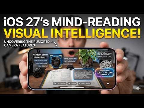 iOS 27 Visual Intelligence — These New RUMORED Features Are NICE!