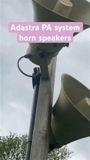 Adastra PA system speakers #alarm #engineering