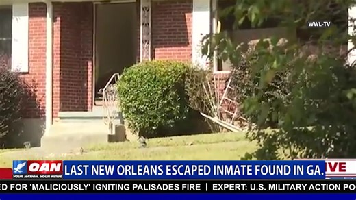 6.4K views · 200 reactions | After nearly five months on the run, the final inmate from the New Orleans jailbreak has been captured. Subscribe to OAN LIVE for more stories like this https://live.oann.com/home.ktv?utm_source=socials&utm_medium=social+media&utm_campaign=FB | One America News Network | Facebook