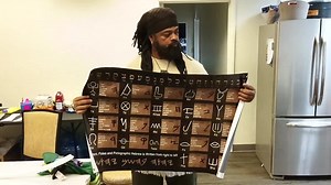Hebrew Israelite Paleo Hebrew Language Banner, Pictographic Hebrew, Lashawan Qadash, Alphabet Banner - Etsy
