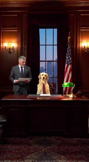 This is how Mayor Max signs a bill.Mayor Max just signed his first bill... but wait, are those... biscuit crumbs in his signature? Welcome to the office of