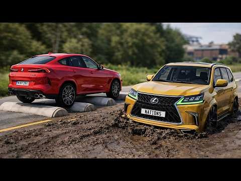 Cars vs Mud BeamNG Drive Challenge!