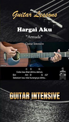 Hargai Aku - Armada | Tutorial Chord Gitar Mudah dan Lirik #chordgitar