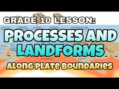 GRADE 10: PROCESSES AND LANDFORMS ALONG PLATE BOUNDARIES ft. SIR JULIUS RAQUEL I SDO CAUAYAN CITY