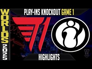 T1 vs IG | Worlds 2025 – Highlights (Game 1) | Kaza LoL Esports Highlights