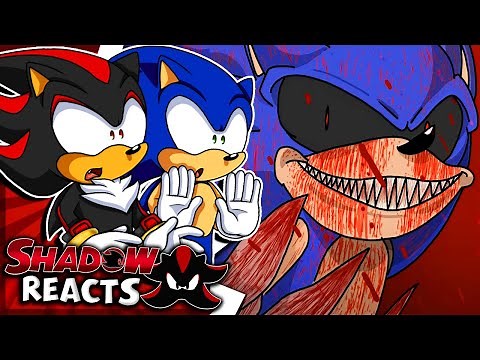 Sonic & Shadow Reacts To Sally.EXE! (Flipaclip Animation)