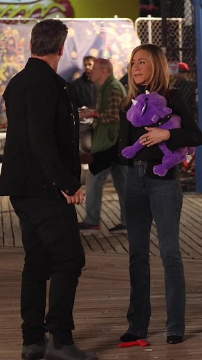 376K views · 694 reactions | #JonHamm and #JenniferAniston out and about in New York City. They are filming a scene on the set of „The Morning Show”. ✨ #StarNews [ Getty Images] | GQ Germany | Facebook