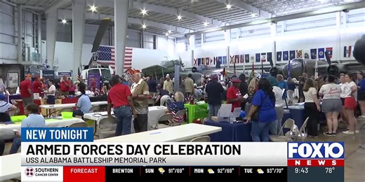 Armed Forces Day celebration held at Battleship Memorial Park