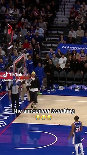 Orlando Magic Announcer Reacts to Incredible Full Court Shot