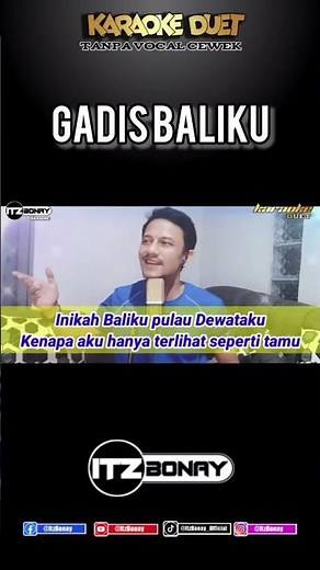 Gadis Baliku Karaoke Duet Dangdut #dangdut #coversong #smule #karaoke