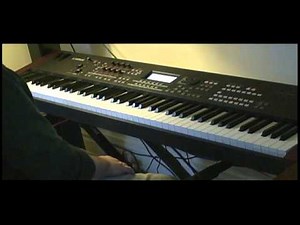 keybdwizrd - Yamaha MOXF8 Demo #2
