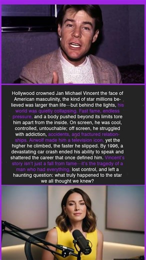 Jan-Michael Vincent Lived A Double Life For 30 Years, And No One Knew—Until Now #shorts