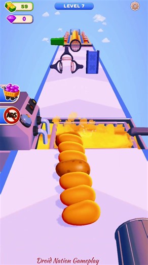 potato rush gameplay #potatorush #gameplay #shortsgame #games #gaming #funny