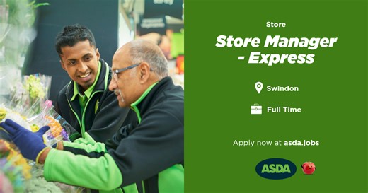 Asda Jobs | Vacancy: Store Manager - Express, Swindon