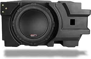 SSV Works DF-US10V 2018-2024 CanAm Defender/Defender Max Front or Rear Under-Seat 10" Subwoofer Enclosure w/1000watt 2ohm Sub