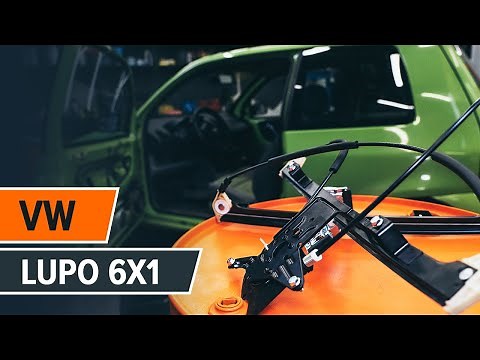How to change window regulator VW LUPO 6x1 [TUTORIAL AUTODOC]