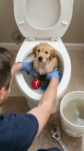 Chicago Plumber Rescues Cute Blockage! 🐾✨