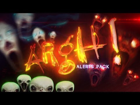 Hilarious Pack of Funny & Horror Alerts To Add Some Fun To Your Live Streaming on Twitch! 😱