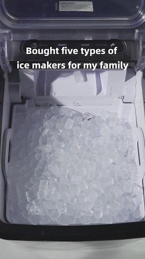 Bought five types of ice makers for my family#christmasgift #merrychristmas #icecubes #icetok #asmr #icemaker #asmrvideo #iceaddict #tiktokmademebuyit