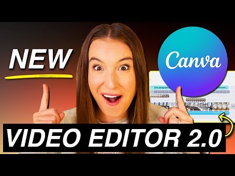 The NEW Canva Video Editor is HERE! 💻 (Complete Canva Video 2.0 Tutorial)