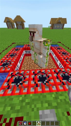 golem launcher💀 #minecraft