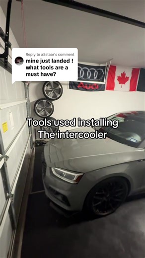 Installing an Intercooler on an Audi S5