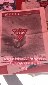 KFJC, 89.7 FM on your dial, has been broadcasting for 65 years from Foothill College. You will find every imaginable style of music as each DJ plays just what they want to play…this is what broadcasting was meant to be. | Foothill College